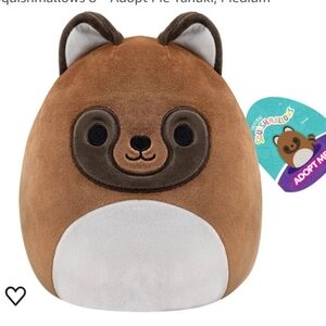 Jazwares Squishmallows Adopt Me peluche Tanuki 20 cm